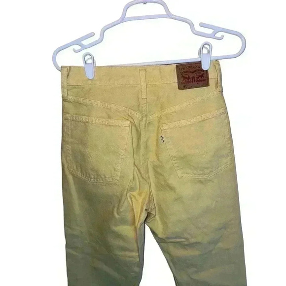 LEVIS 501 YELLOW 26L 26w white label - Picture 5 of 11